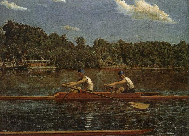 Thomas Eakins Biglin Brother-s Match Germany oil painting art